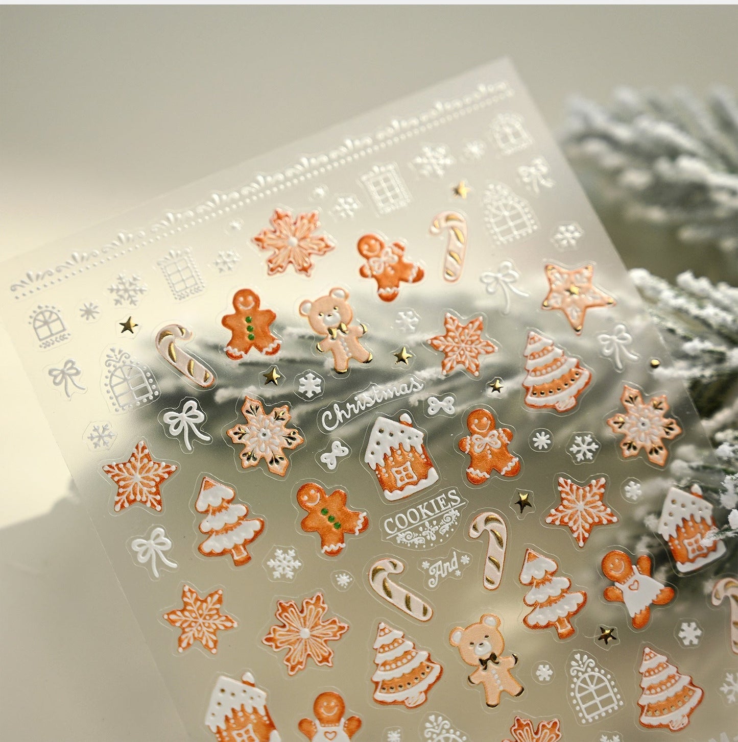 Hello Claws | Christmas Cookies Nail Deco Sticker
