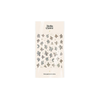 Hello Claws | Crystal Flower Nail Deco Sticker