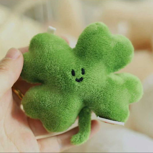 Daily White | Lucky Clover Plush Charm