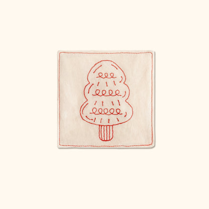 Daily White | Tea Towel & Coaster