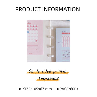 Afterglows | Habit Tracker Memo Note Pad