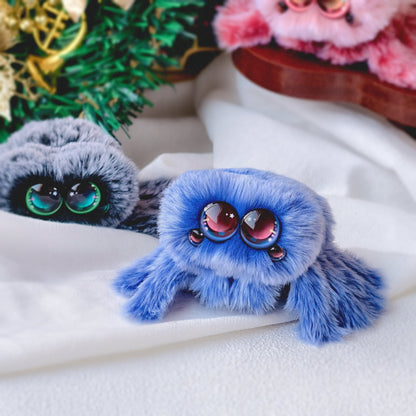 Snowball | Sapphire Blue Spider Plush Toy