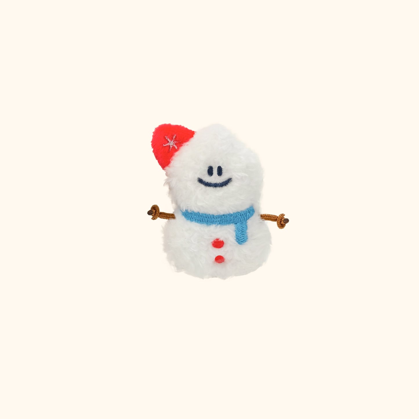 Fickle Plan | Mini Peanut Christmas Keychain