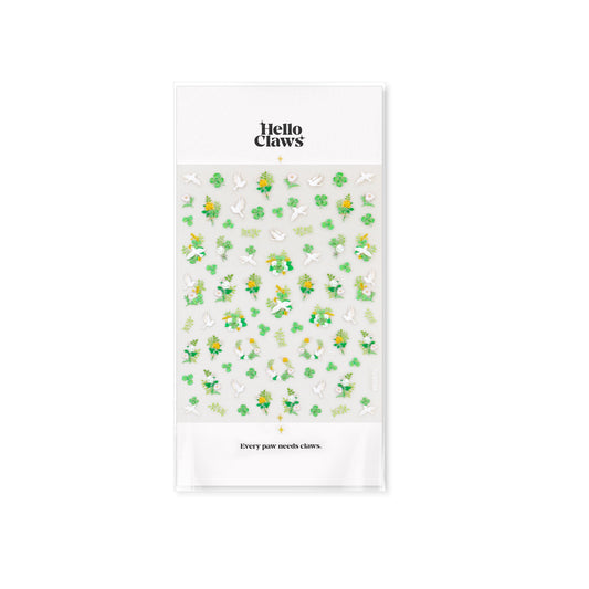 Hello Claws | Spring Flower And Bird Nail Deco Sticker