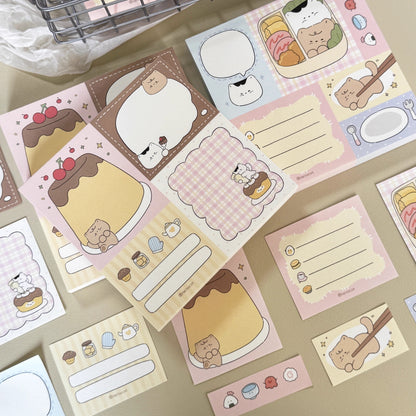 Hello Cat | Kitty Patchwork Memo Note Pad