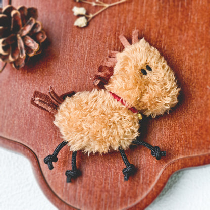 Fickle Plan | Horse Keychain