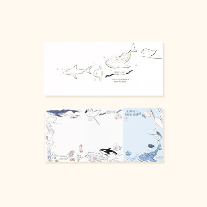 A Gator Life | Ocean is Cool Memo Notepad