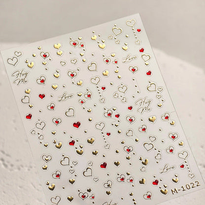 Hello Claws | Heart 5D Nail Deco Sticker