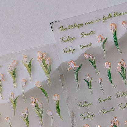 Hello Claws | Spring Tulip Nail Deco Sticker