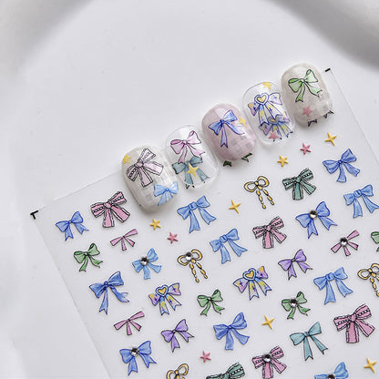 Hello Claws | Bowknot Diamond Nail Deco Sticker