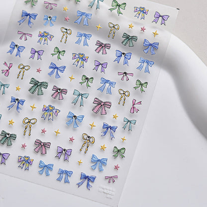 Hello Claws | Bowknot Diamond Nail Deco Sticker