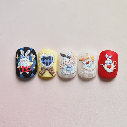 Hello Claws | Bunny Wonderland Nail Deco Sticker
