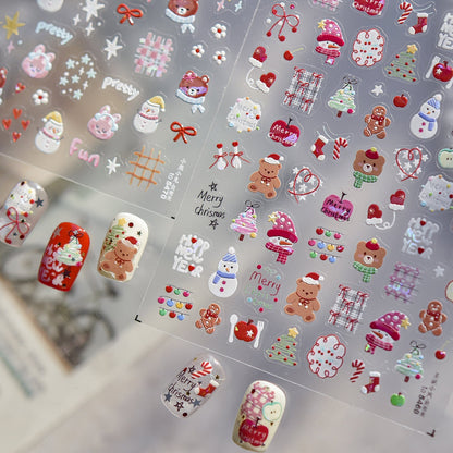 Hello Claws | Christmas Winter Nail Deco Sticker