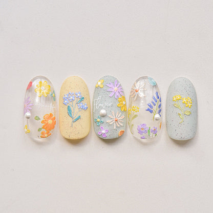 Hello Claws | Spring Wild Flower Nail Deco Sticker