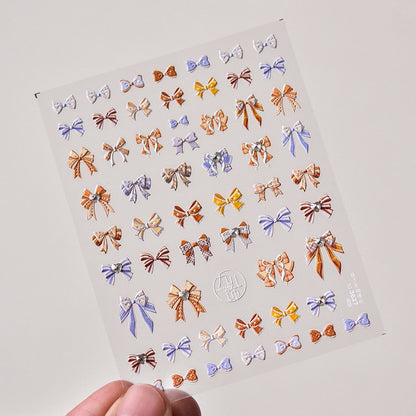 Hello Claws | Kawaii Bowknot Nail Deco Sticker