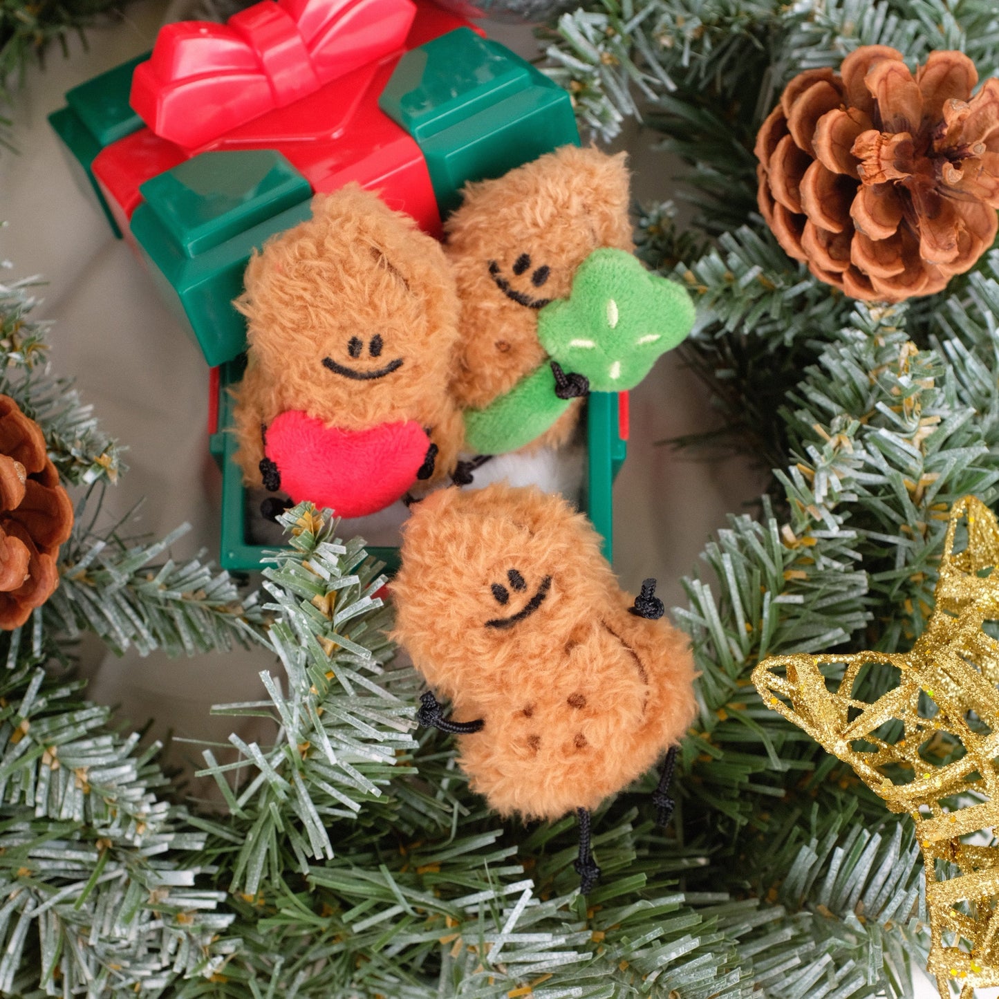 Fickle Plan | Mini Peanut Keychain