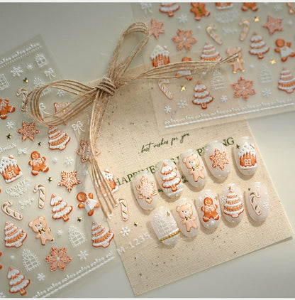 Hello Claws | Christmas Cookies Nail Deco Sticker