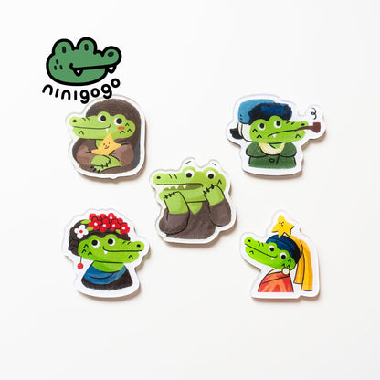 NINIGOGO | Mona Lisa's Smile EGO Magnet