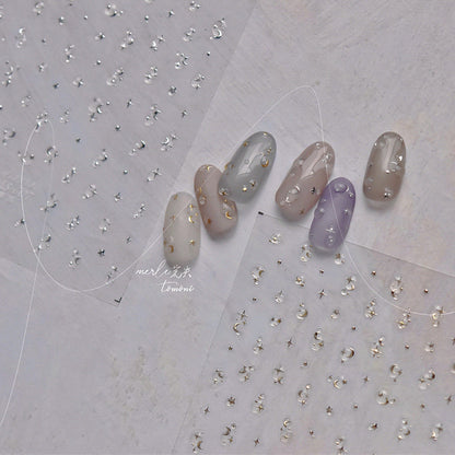 Hello Claws | Crystal Starry Nail Deco Sticker