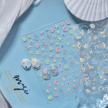 Hello Claws | Under The Sea Nail Deco Sticker