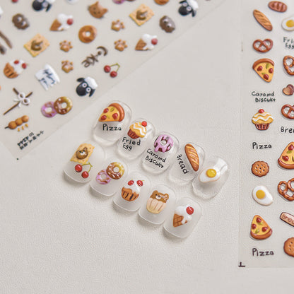 Hello Claws | Sheep And Cherry Nail Deco Sticker