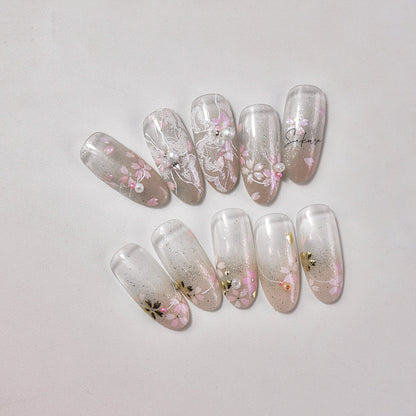 Hello Claws | Pink Cherry Blossom Nail Deco Sticker