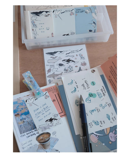 A Gator Life | Ocean is Cool Memo Notepad