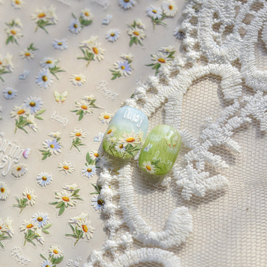 Hello Claws | Spring Daisy Nail Deco Sticker