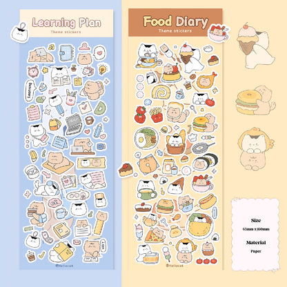 Hello Cat | Kitty Diary Sticker