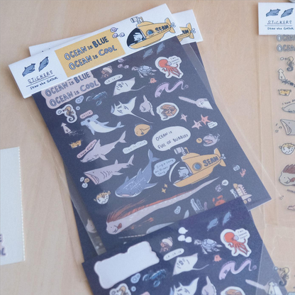 A Gator Life | Summer Ocean Shining Sticker