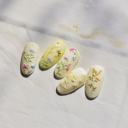 Hello Claws | Spring Wild Flower Nail Deco Sticker