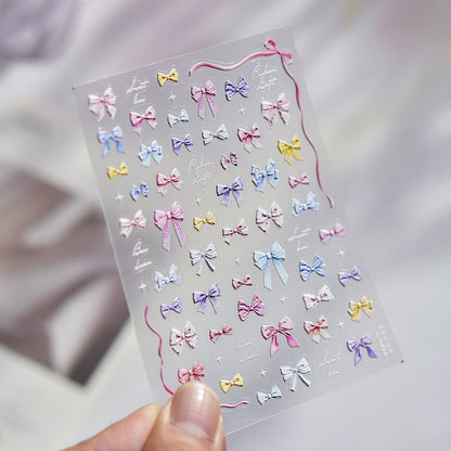 Hello Claws | Bowknot Dream Nail Deco Sticker