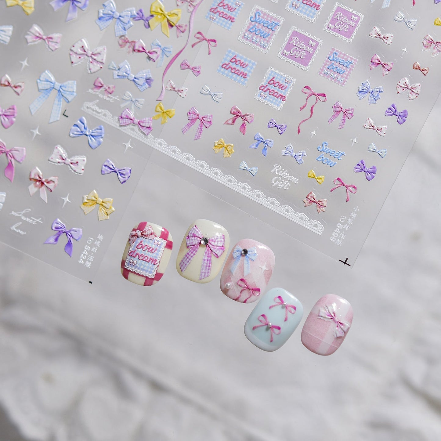Hello Claws | Bowknot Dream Nail Deco Sticker