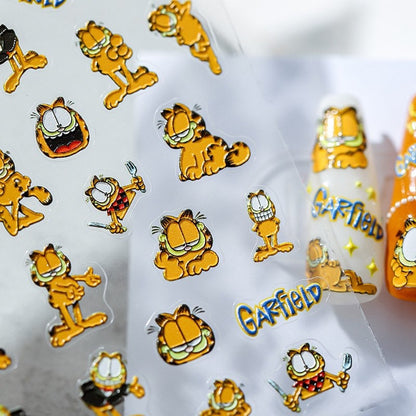 Hello Claws | Garfield Nail Deco Sticker