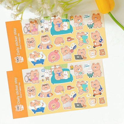 Bonito | Bear's Happy Day sticker