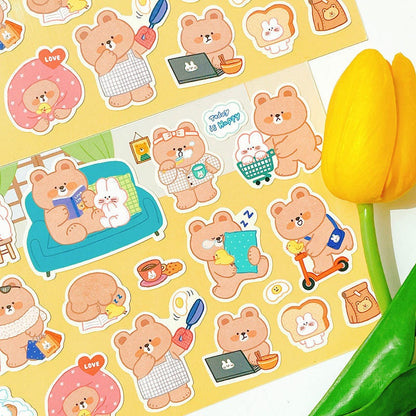 Bonito | Bear's Happy Day sticker