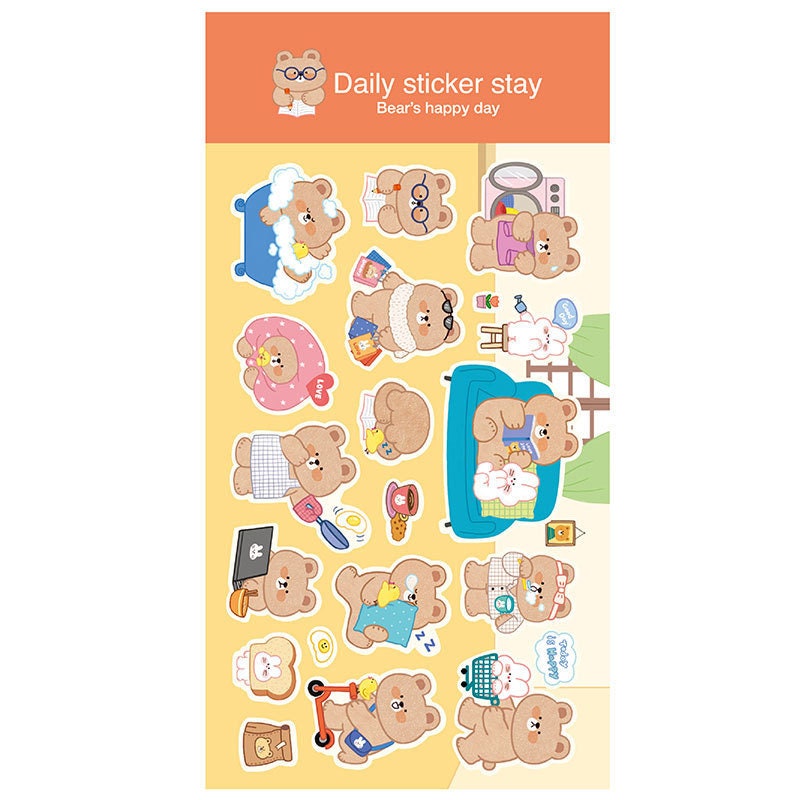 Bonito | Bear's Happy Day sticker