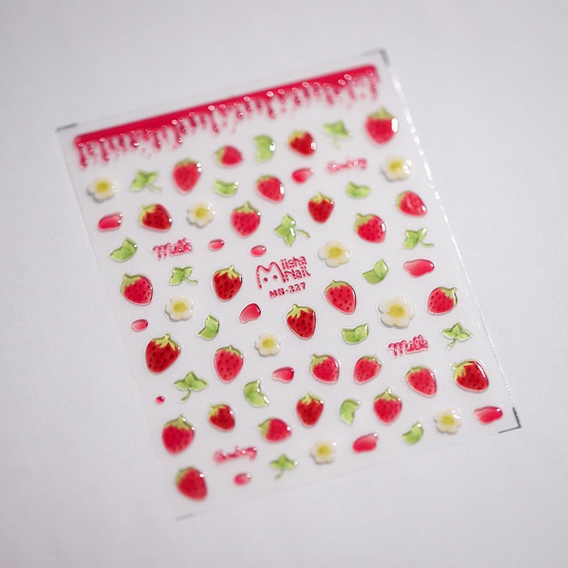 Hello Claws | Juicy Peach Jelly Nail Deco Sticker