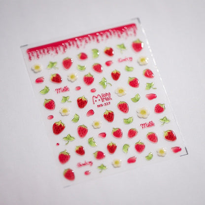 Hello Claws | Juicy Peach Jelly Nail Deco Sticker