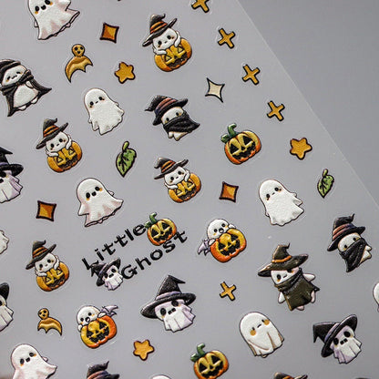Hello Claws | Halloween Pumpkim Nail Deco Sticker