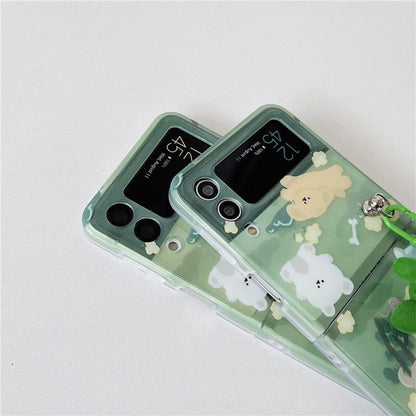 Lovely Puppy Samsung Galaxy Z Flip 4/ Z Flip 3 Case