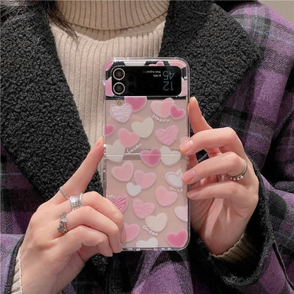 Sweet Heart Samsung Galaxy Z Flip Phone Case