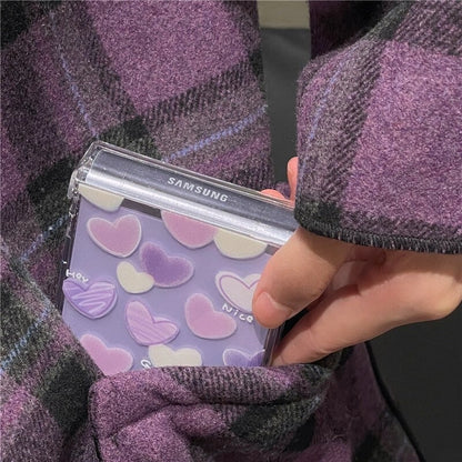 Sweet Heart Samsung Galaxy Z Flip Phone Case