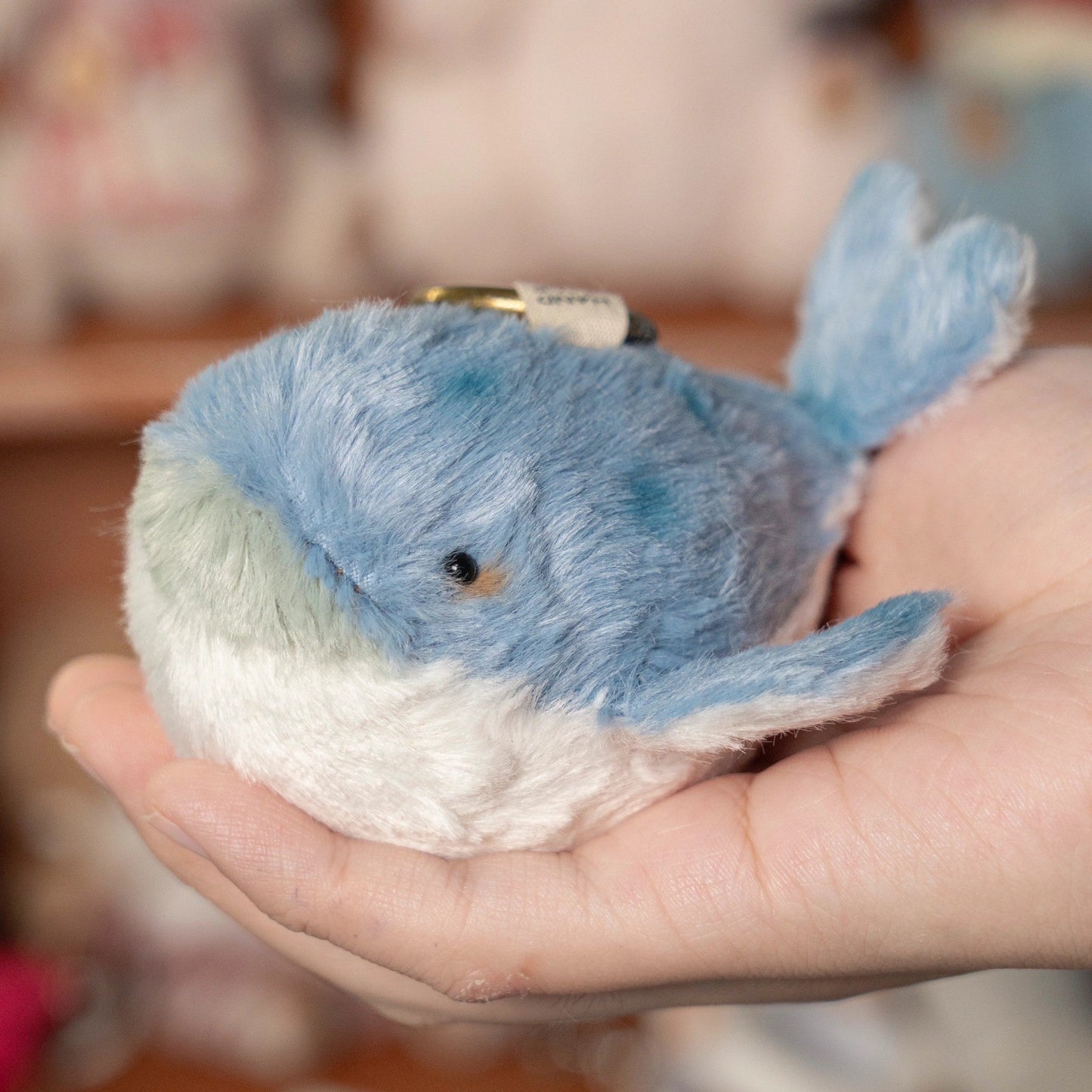Snowball | Blue Whale Plush Charm