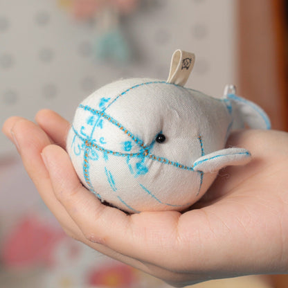 Snowball | Blue Whale Plush Charm