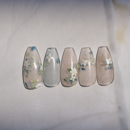 Hello Claws | Lily Flower Nail Deco Sticker