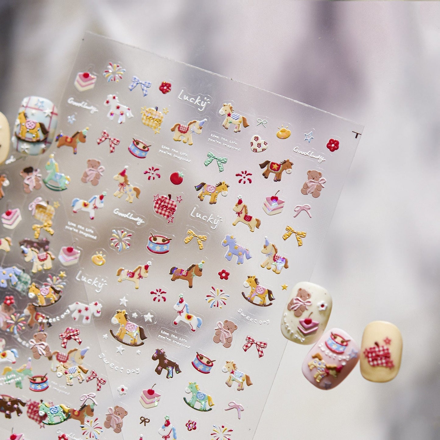 Hello Claws | Pony 5D Nail Deco Sticker