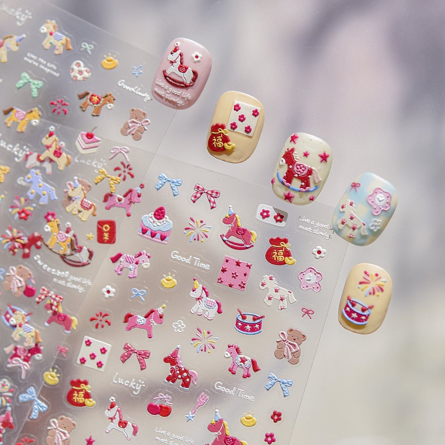 Hello Claws | Pony 5D Nail Deco Sticker