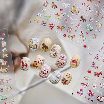 Hello Claws | Pony 5D Nail Deco Sticker