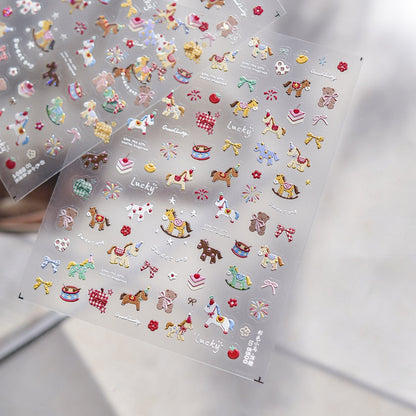 Hello Claws | Pony 5D Nail Deco Sticker